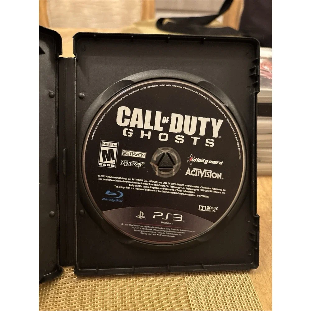 Call of Duty: Ghosts (PlayStation 3, 2013) Tested And Working